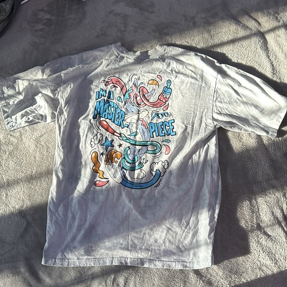 XL Light Blue/Grey Bugs Bunny graphic-tee, streetwear, like new, heavyweight. - Picture 4 of 4